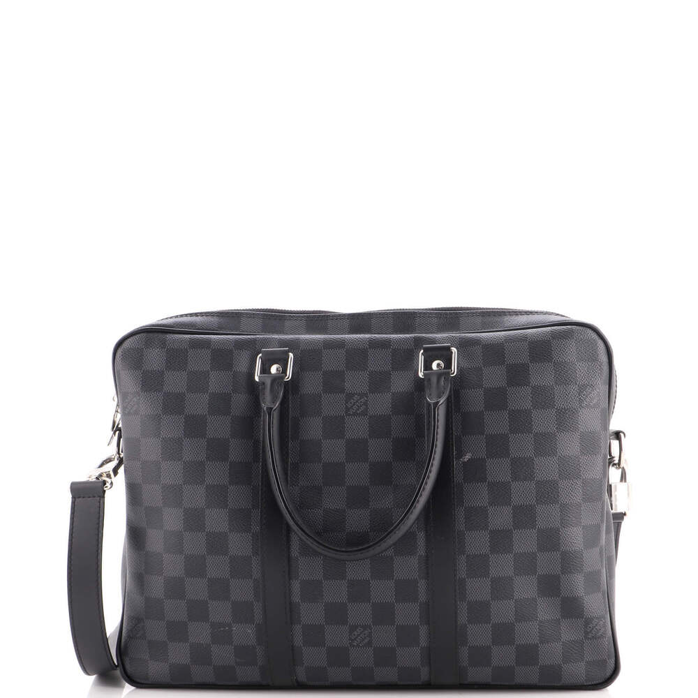 Louis Vuitton PM Porte-Documents Voyage Briefcase Damier Graphite